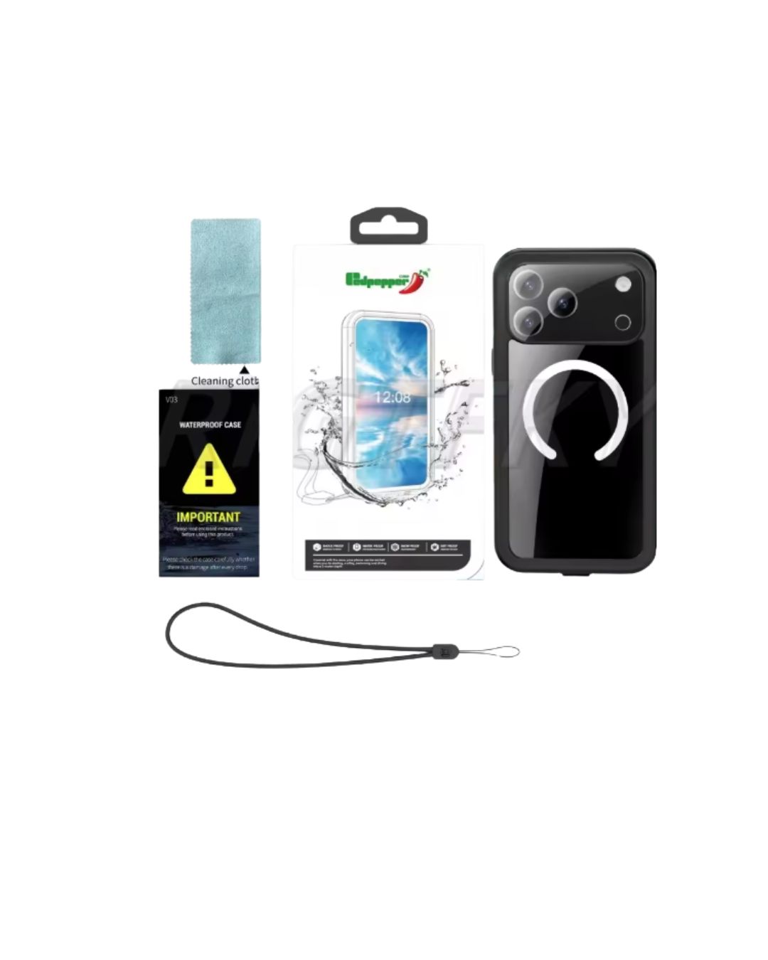 Untitled design (4) IPHONE 17 PRO MAX WATERPROOF CASE - Image 1