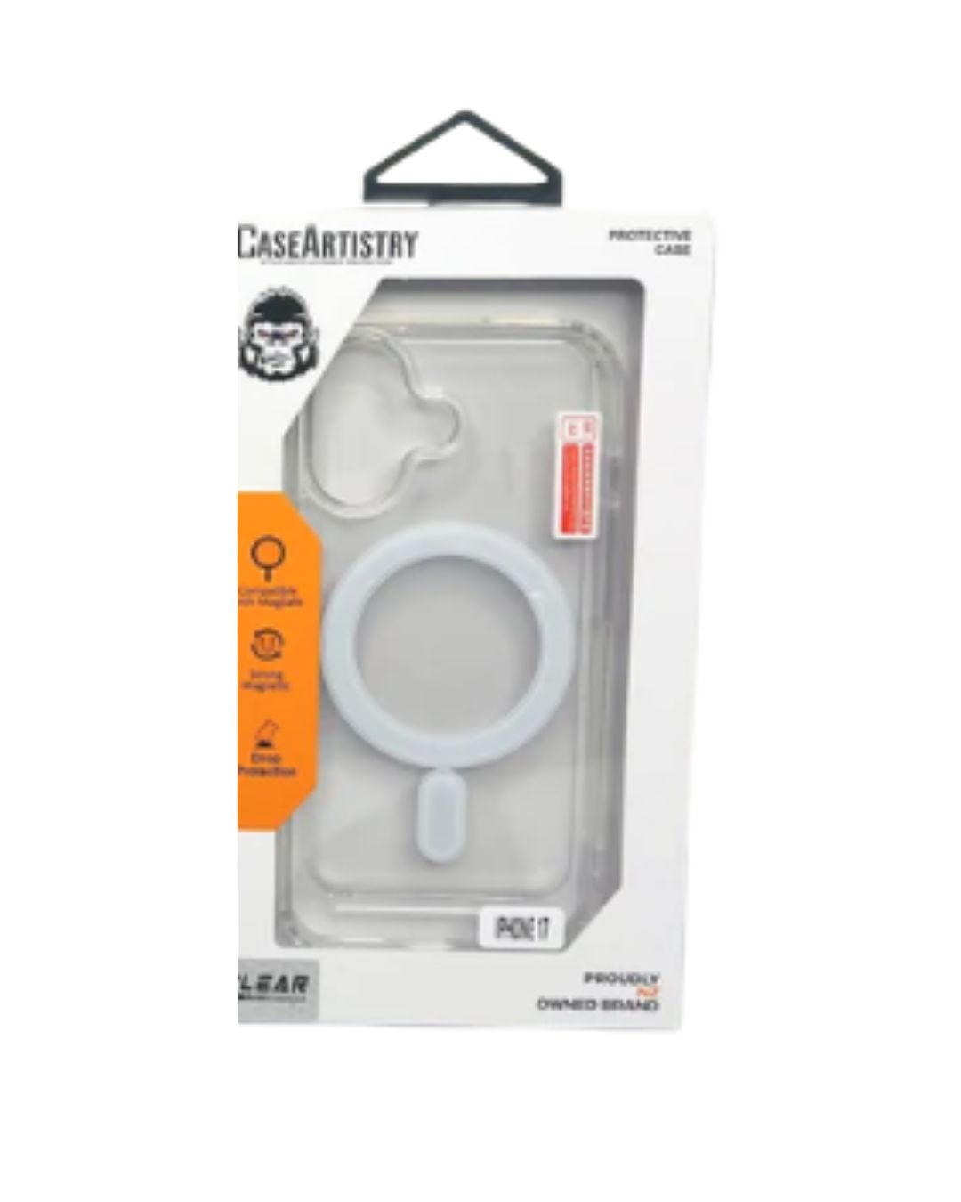 Untitled design (6) IPHONE 17 Clear Back Case - Image 1