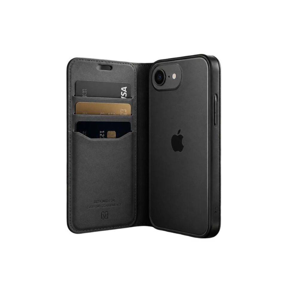 Untitled design (16) IPHONE 17E WALLET CASE - Image 1